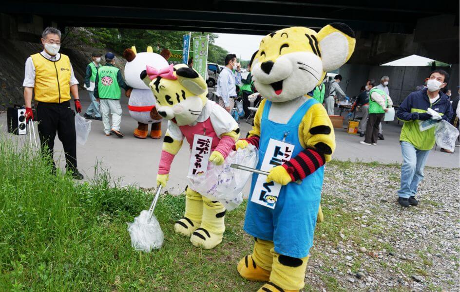 ボランティア活動の写真